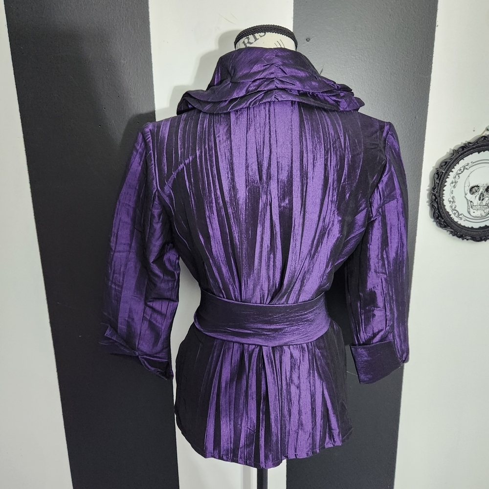Vintage Purple Blouse - Picture 4 of 5